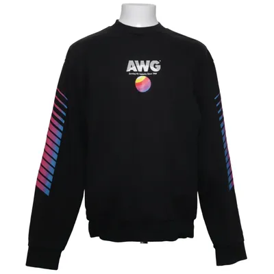 Sweatshirt (Noir, Multicolore) de Alexander Wang Coton, Élasthane