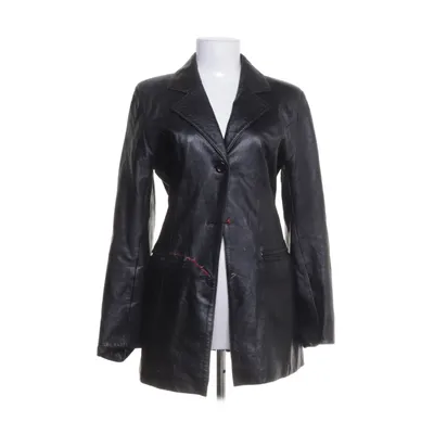 Läderkappa (Svart) från Versace Classic V2 Polyester