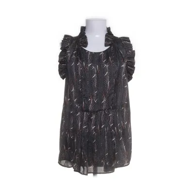 Kjole (Sort, Flerfarvet) fra Isabel Marant Polyester, Silke