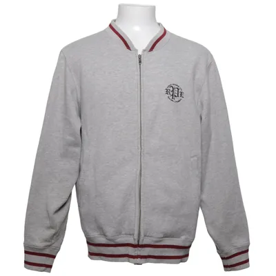 Cardigan (Gris) de Polo Jeans Company Ralph Lauren Coton, Polyester