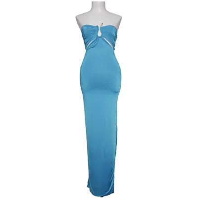 Maxi dress (Blue) from Oh Polly Elastane, Polyester