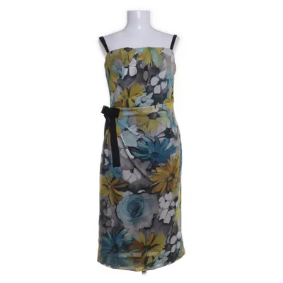 Jurk (Grijs, Meerkleurig) van Dolce & Gabbana Elastaan, Nylon, Zijde