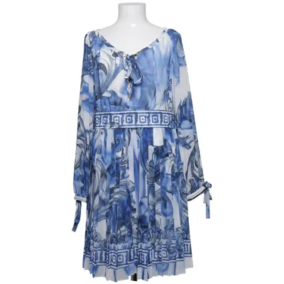 Klänning (Blå, Vit, Flerfärgad) från Versace Collection Polyester