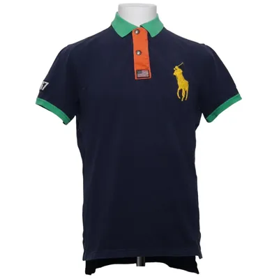Poloshirt (Blauw, Groen, Oranje) van Ralph Lauren Katoen