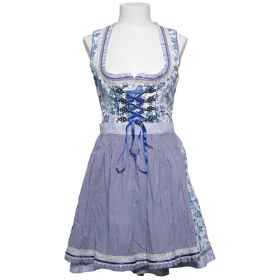Dirndl (Blue, White) from Krüger Madl Cotton, Polyester