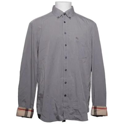 Shirt (Grijs) van Burberry Katoen