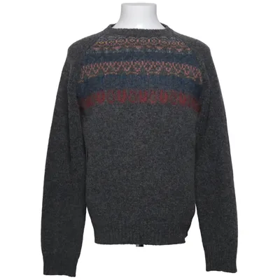 Tröja (Grå, Flerfärgad) från Dries van Noten Alpackaull, Merinoull, Polyamid