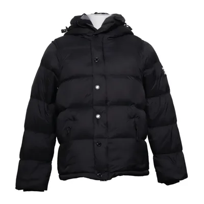 Donsjack (Zwart) van Burberry Katoen, Polyamide, Polyester, Wol