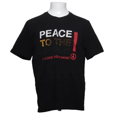 T-shirt (Peace To The World) de Love Moschino Coton, Élasthane