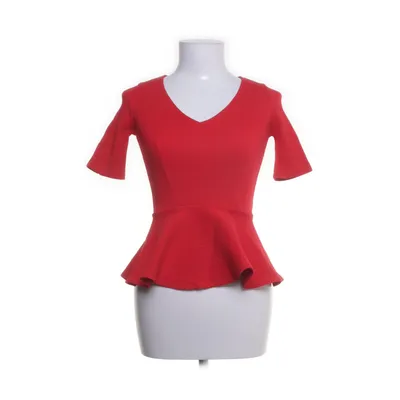 Top péplum (Rouge) de Opening Ceremony Polyester, Polyuréthane