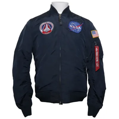 Vendbar jakke (Blå) fra Alpha Industries Polyamid