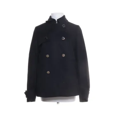 Pea coat (Black) from Tommy Hilfiger Polyamide, Wool