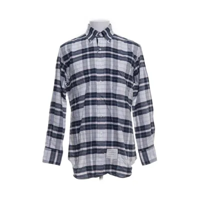 Button down shirt (White, Blue) from Thom Browne Cotton