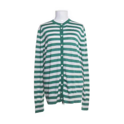 Cardigan (Groen, Wit) van Dolce & Gabbana Kasjmier, Polyester, Zijde