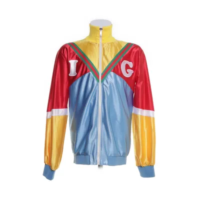 Trainingsjack (Meerkleurig, Blauw) van Gucci Elastaan, Polyamide, Polyester