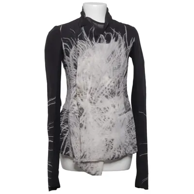 Cardigan (Black, White) from Rick Owens