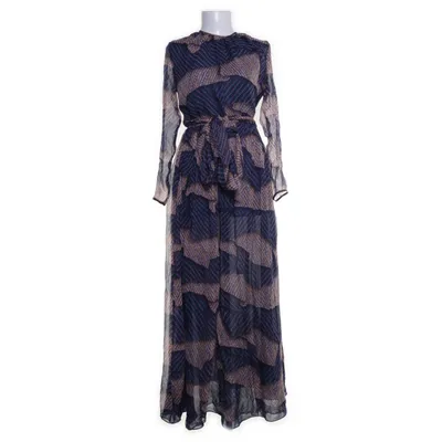 Maxi dress (Blue, Pink) from MSGM Milano Polyester, Silk