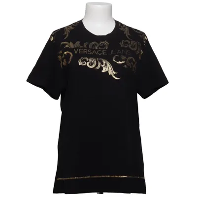 T-shirt (Zwart) van Versace Jeans Katoen