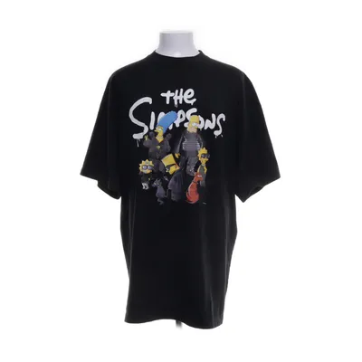 T-shirt (Black) from Balenciaga Cotton, Elastane, Polyester