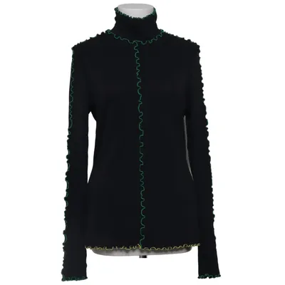 Top (Zwart, Groen) van Proenza Schouler Elastaan, Polyamide, Viscose
