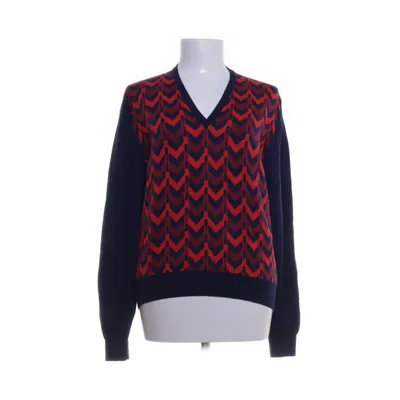 Pullover (Blå, Rød) fra Prada Merinould