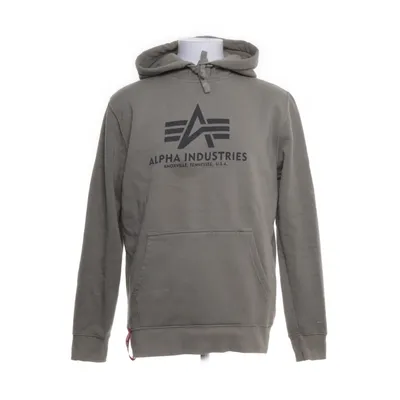 Huvtröja (Grön) från Alpha Industries Bomull, Polyester