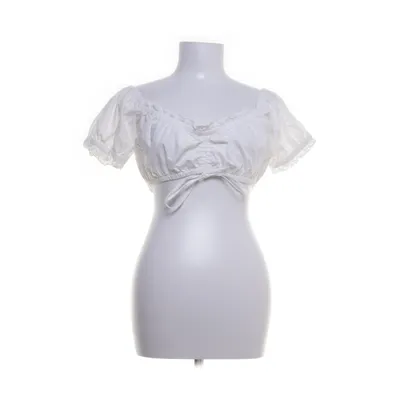 Dirndl blouse (White) from Busserl Trachten Cotton, Polyester