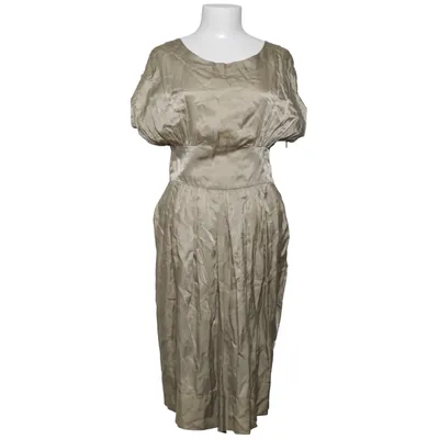 Kjole (Beige, Grøn) fra Isabel Marant Bomuld, Silke