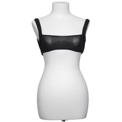 Crop top (Svart) från Jacquemus Bomull, Elastan, Polyamid, Polyester, Viskos