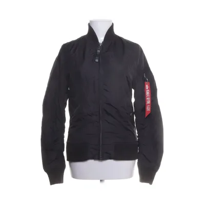 Bomberjakke (Sort) fra Alpha Industries Nylon