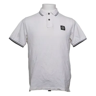 Polo (Blanc) de Stone Island Coton, Élasthane