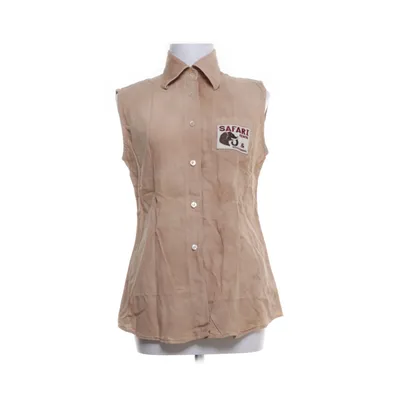 Top (Beige) fra Dolce & Gabbana Bomuld, Linned