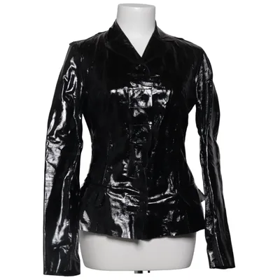 Leather blazer (Black) from Dolce & Gabbana Leather