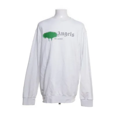Collegetröja (Vit) från Palm Angels Bomull, Elastan