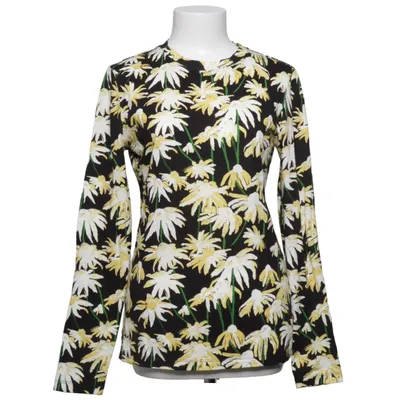 T-shirt à manches longues (Noir, Jaune, Vert) de Loewe Coton