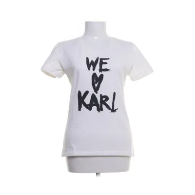 T-shirt (Wit) van Karl Lagerfeld