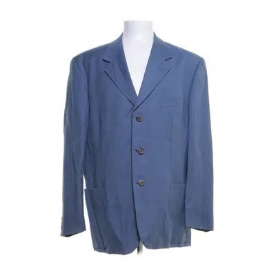 Kavaj (Blå) från Pierre Balmain Viskos, Ull, Linne