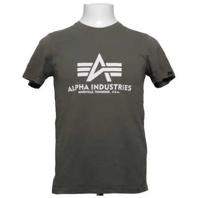 T-shirt (Vert) de Alpha Industries Coton