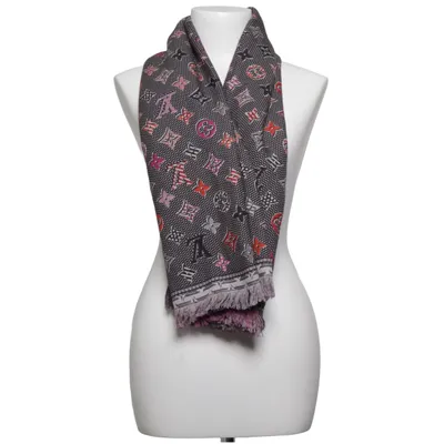 Scarf (Gray, Multicolored) from Louis Vuitton Wool