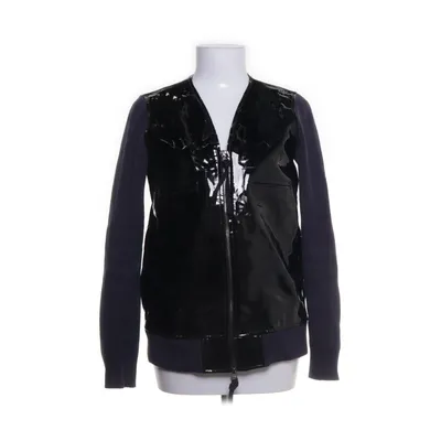 Jacket (Black, Blue) from Marni at H&M Cotton, Leather, Viscose