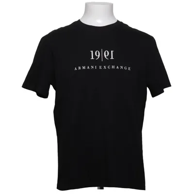 T-shirt (Black) from Armani Exchange Cotton