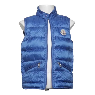 Down vest (Blue) from Moncler Down, Polyamide