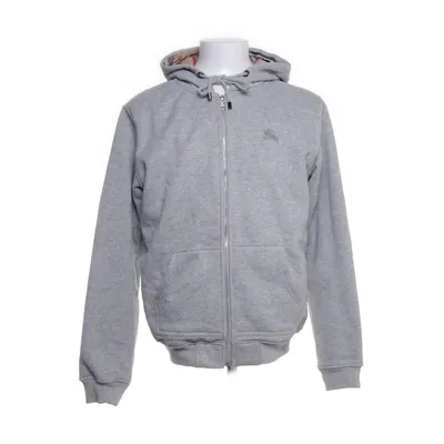 Capuchon sweater (Grijs) van Burberry Katoen, Elastaan
