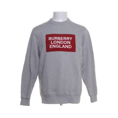 Collegetröja (Grå) från Burberry Akryl, Bomull, Elastan