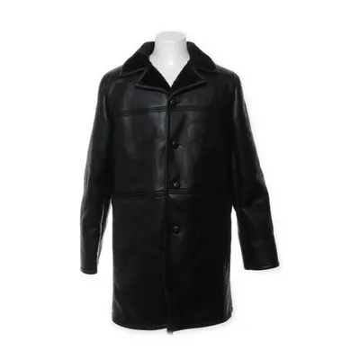 Shearling jas (Zwart) van Karl Lagerfeld Imitatiebont, Polyester, Polyurethaan