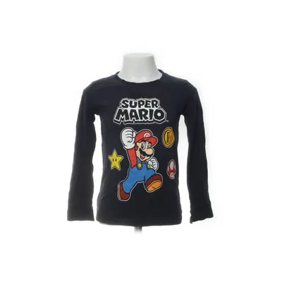 Långärmad t-shirt (Blå) från Super Mario Bomull