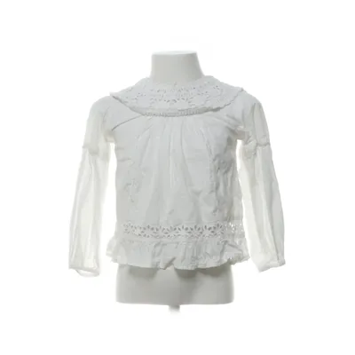 Blouse (Wit) van Zara Katoen