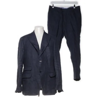 Suit (Blue) from Morris Heritage Wool, Linen