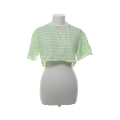 Crop top (Groen, Wit) van Edited Organisch katoen