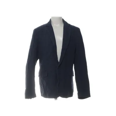 Blazer (Blauw) van H&M Katoen, Linnen, Polyester